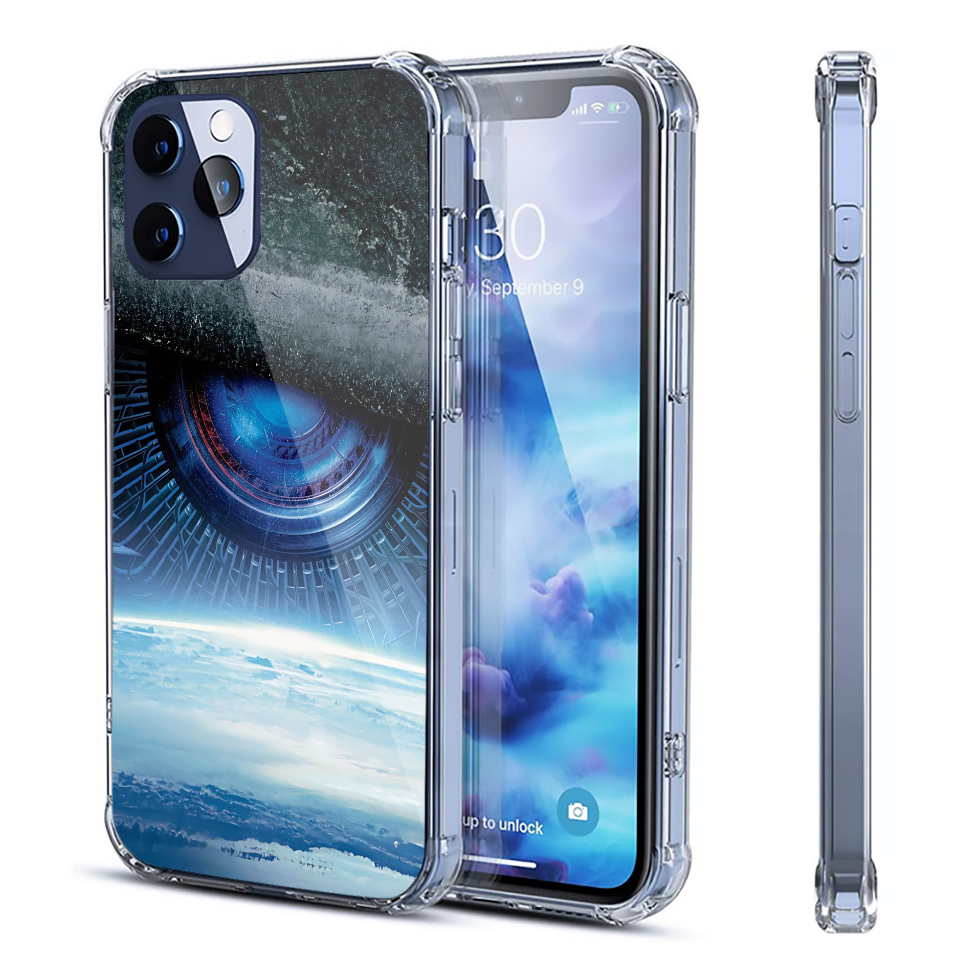 （画像用） Transformers トランスフォーマー 【iPhone 12シリーズ対応】透明スマホケース（クリアソフトケース）